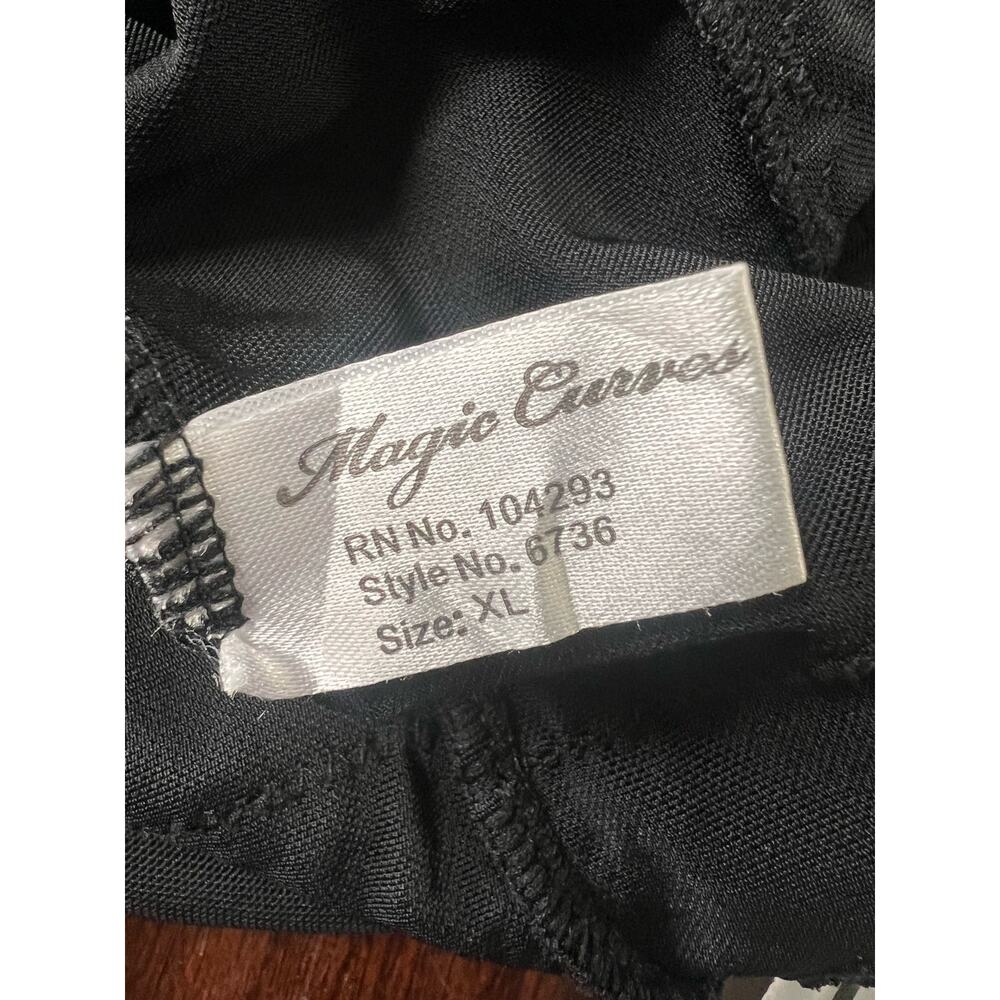 Magic Curves Black Double Lined Tanktop Shapewear… - image 4